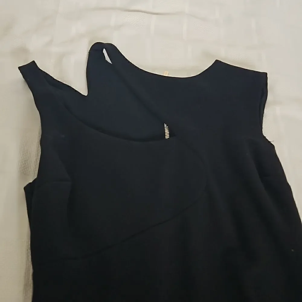 Marciano Ladies Bodycon Cut Out Midi Dress Small Black - Picture 12 of 16